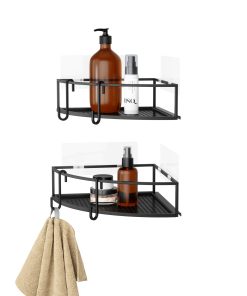 Cubiko Adhesive Corner Bins, Set of 2