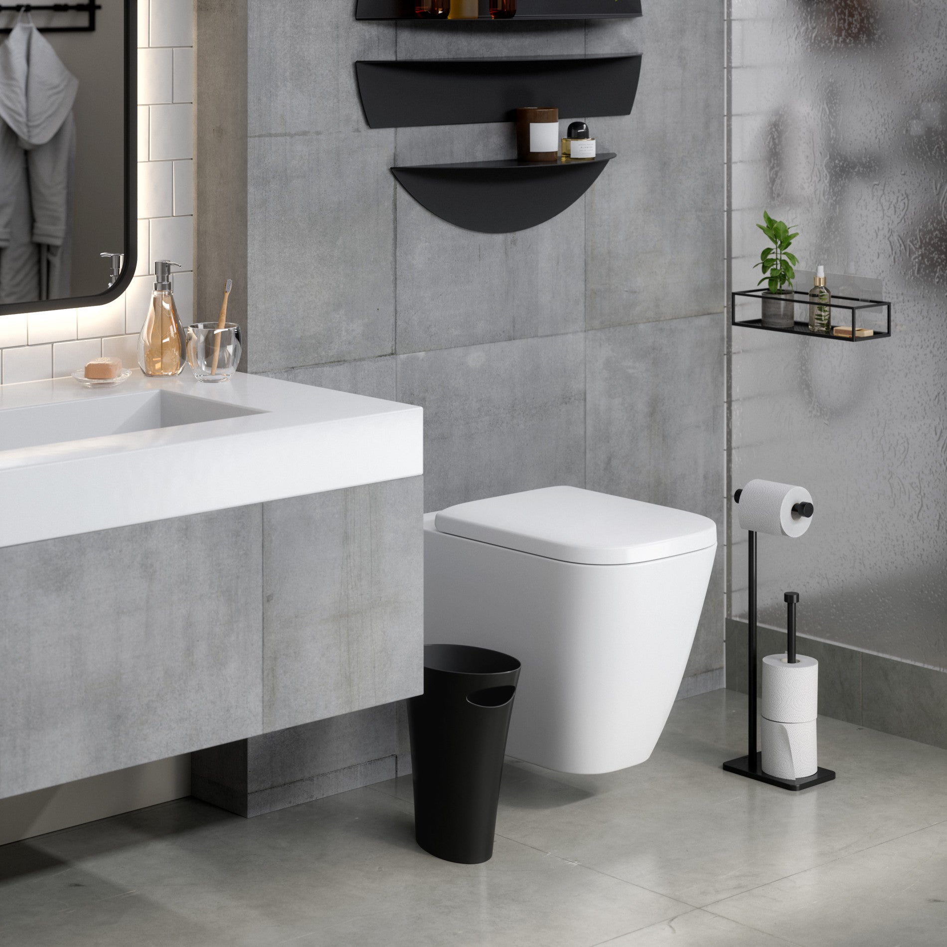 Skinny Trash Can - Image 3