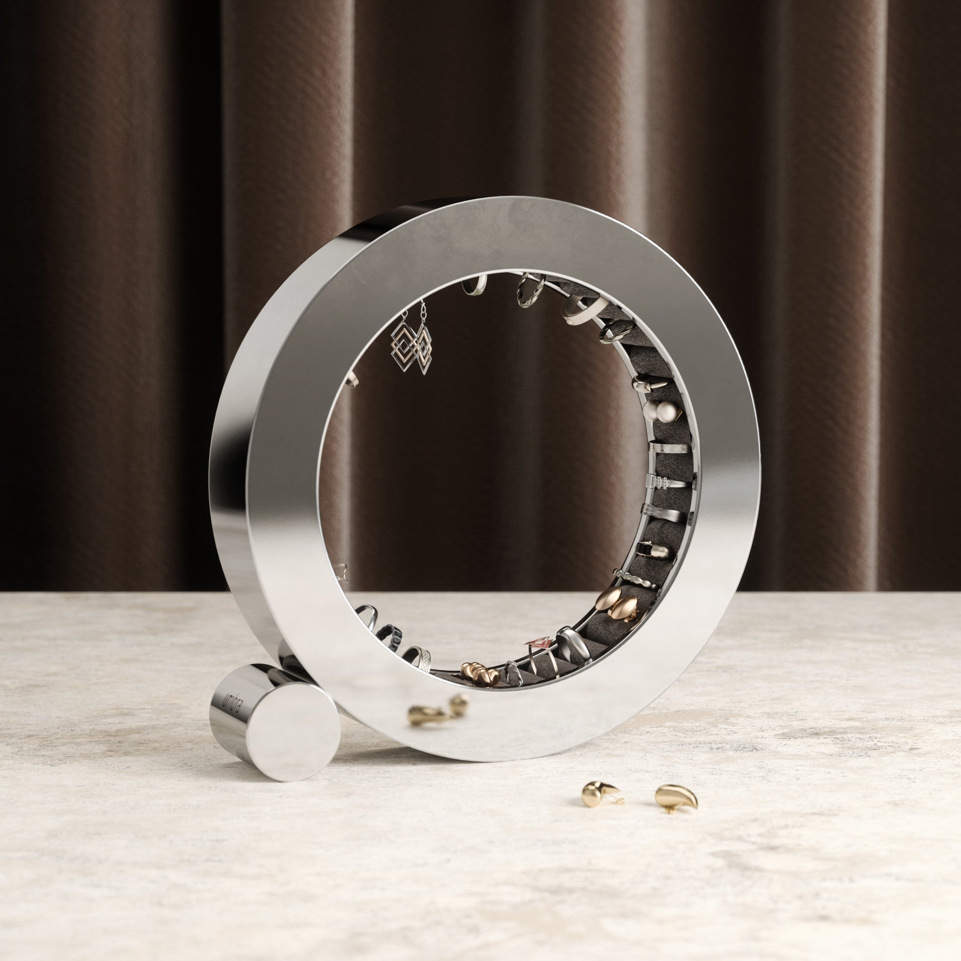 Ferris Metal Jewelry Organizer - Image 4