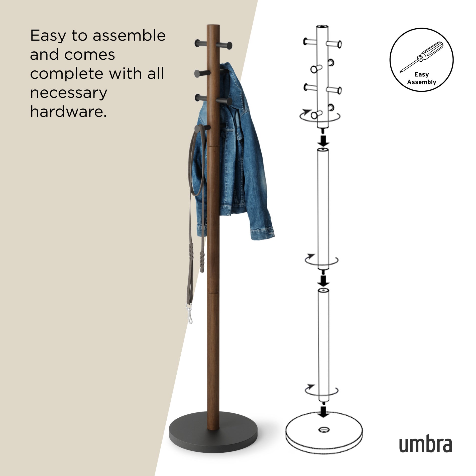 Pillar Coat Rack - Image 5