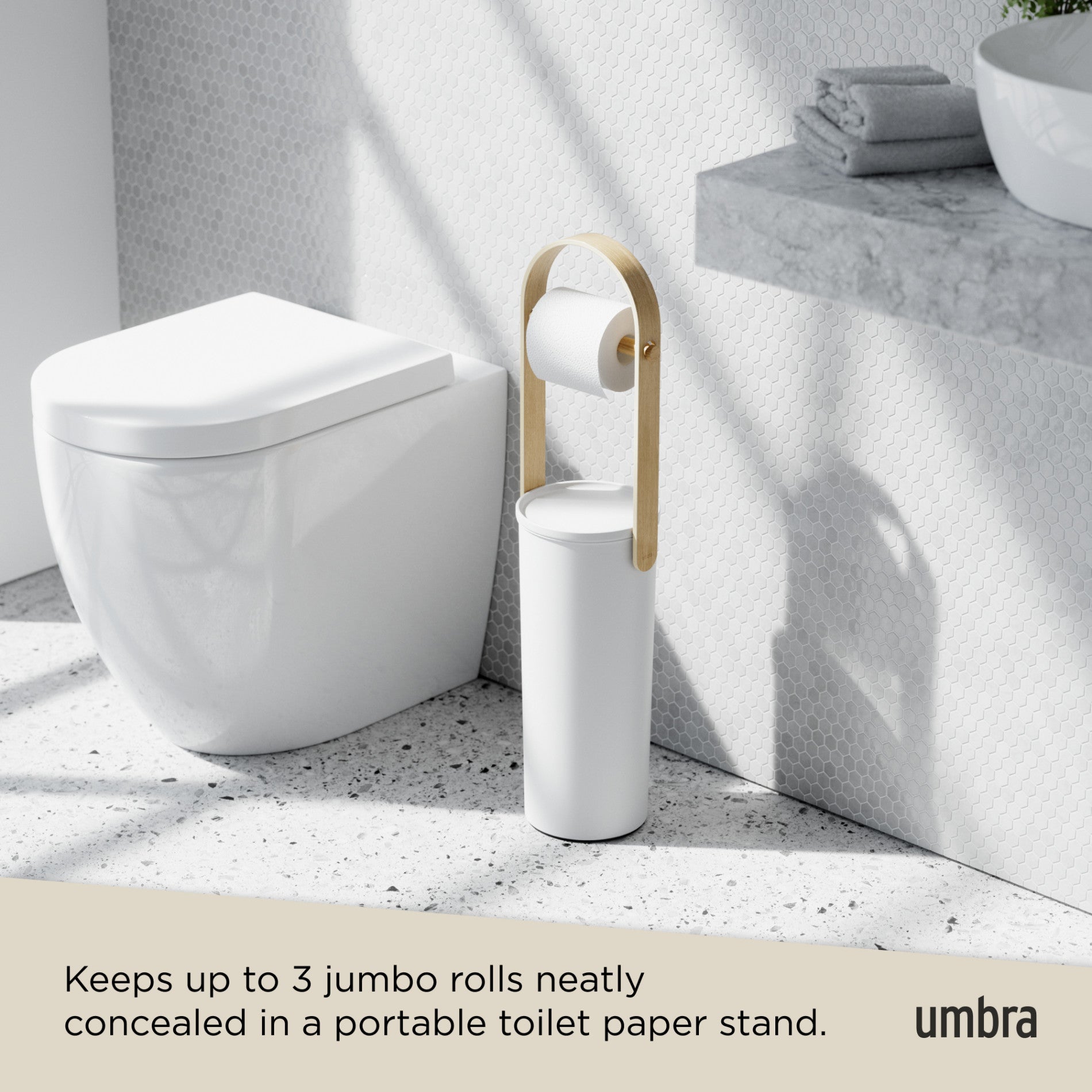 Bellwood Toilet Paper Holder & Reserve - Image 5