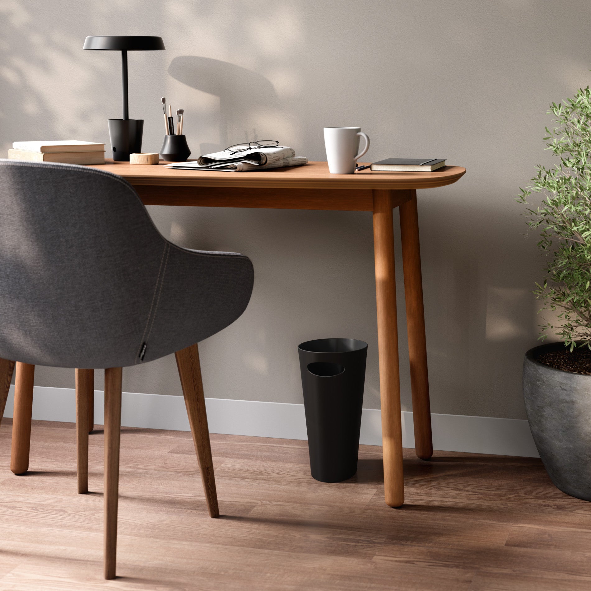 Skinny Trash Can - Image 2