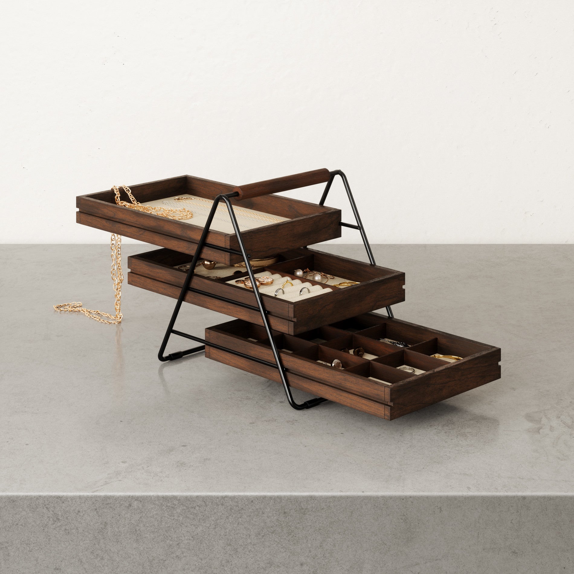 Terrace 3-Tier Jewelry Tray - Image 4