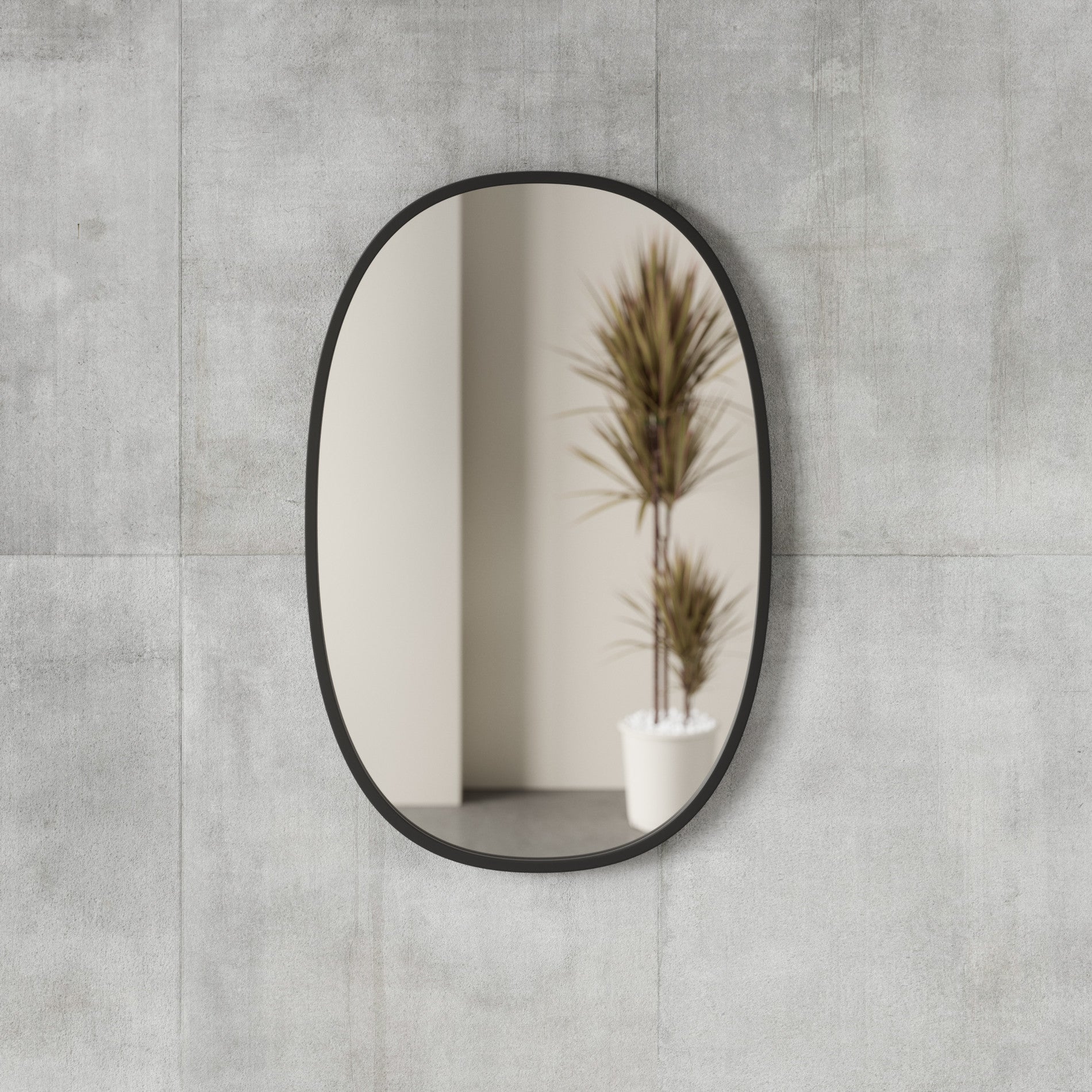 Hub Oval Wall Mirror - Image 4
