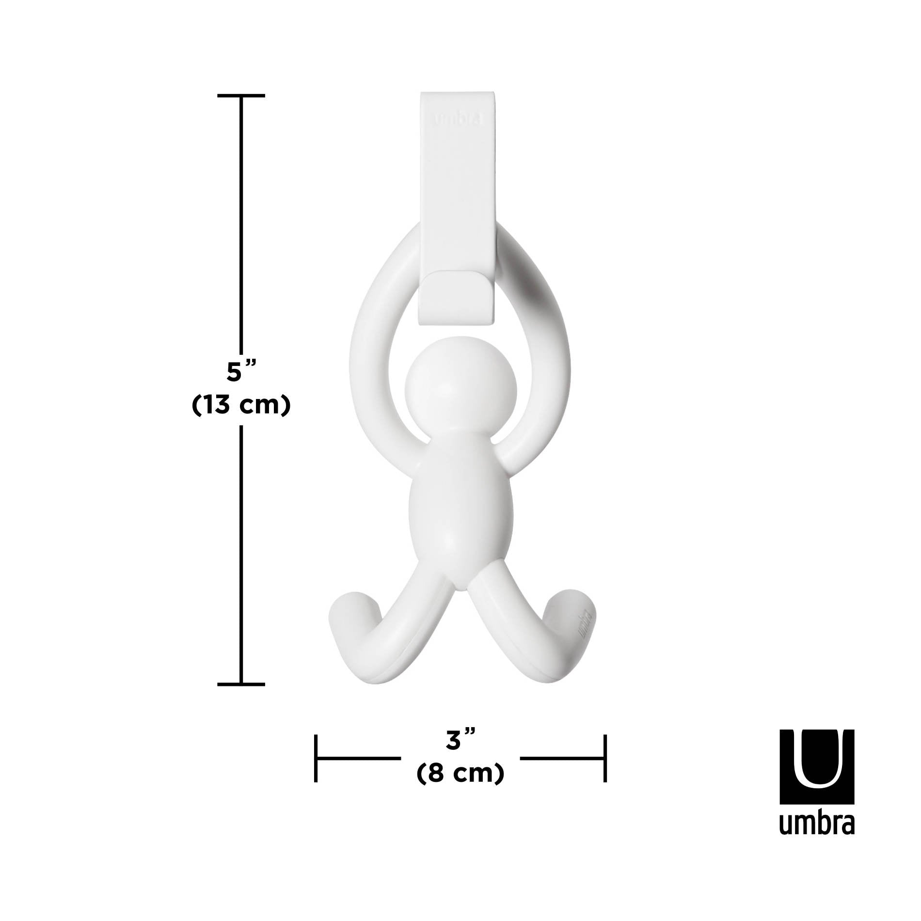 Buddy Over The Cabinet Hooks, Set of 2 - Image 3